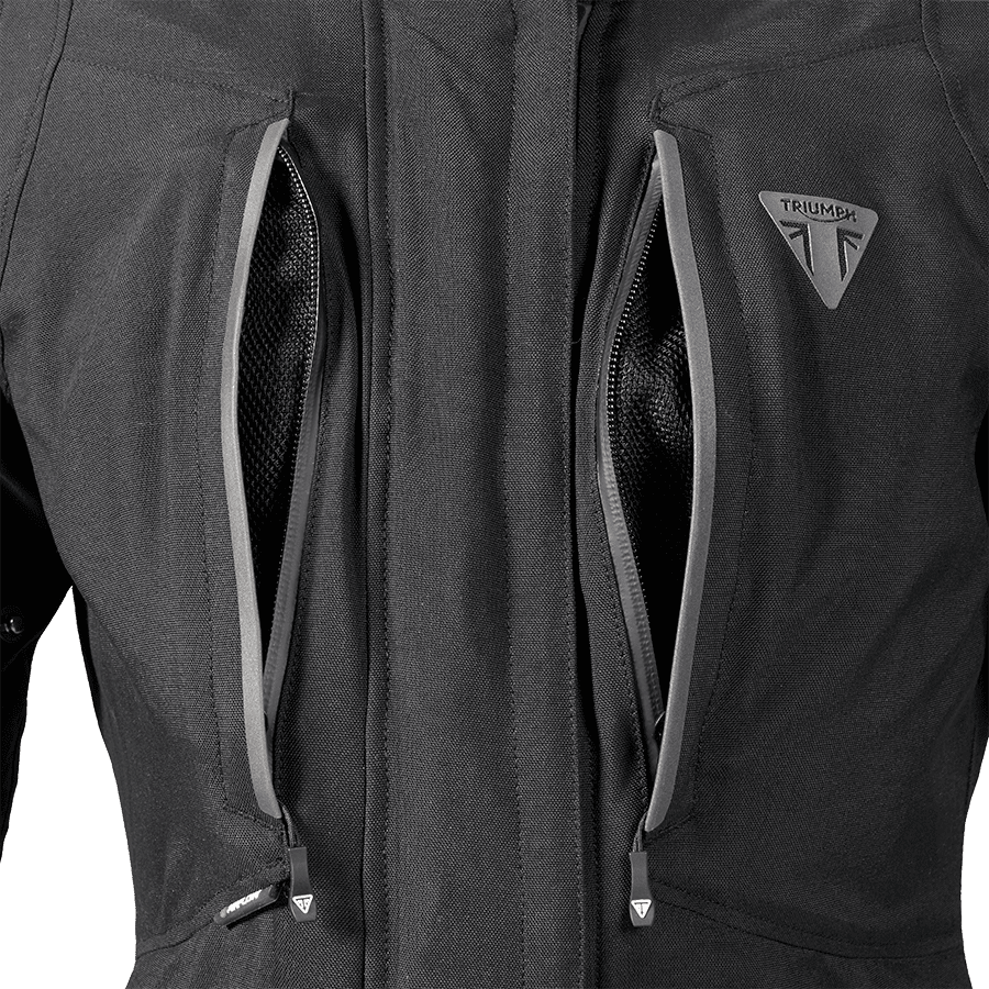 Hythe Womens Grey Jacket | Motorcycle Clothing